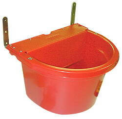 16 Qt. Automatic Waterer--Red Set of Two